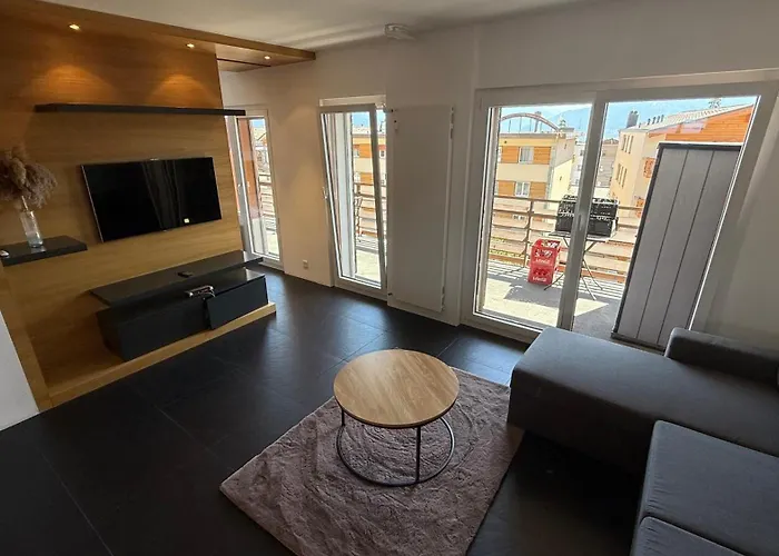 아파트 Au Centre De Montana